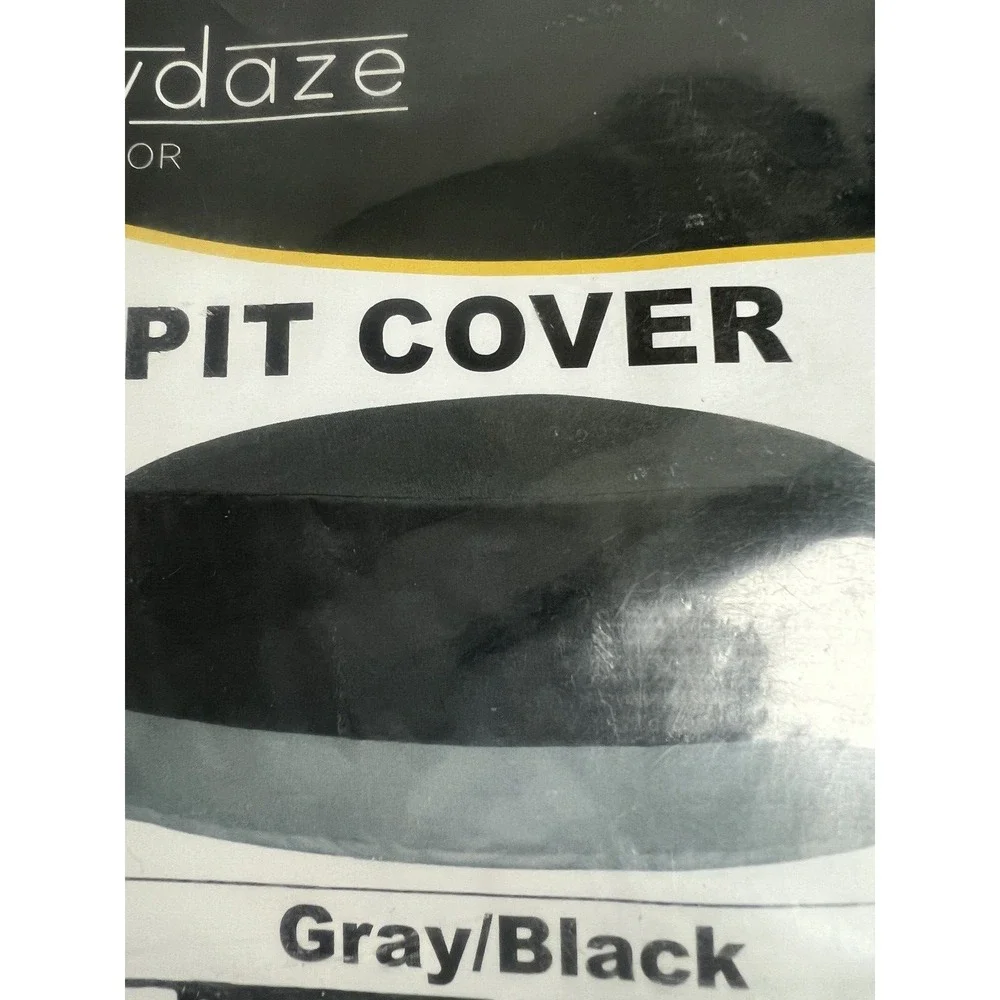 Sunnydaze Decor Fire Pit Cover Round 36